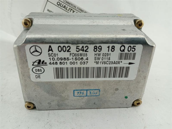 Chrysler Crossfire Yaw Rate Sensor