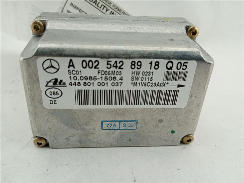Chrysler Crossfire Yaw Rate Sensor