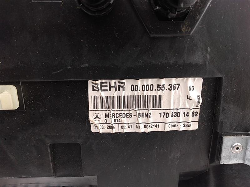 Chrysler Crossfire Heater Box Assembly