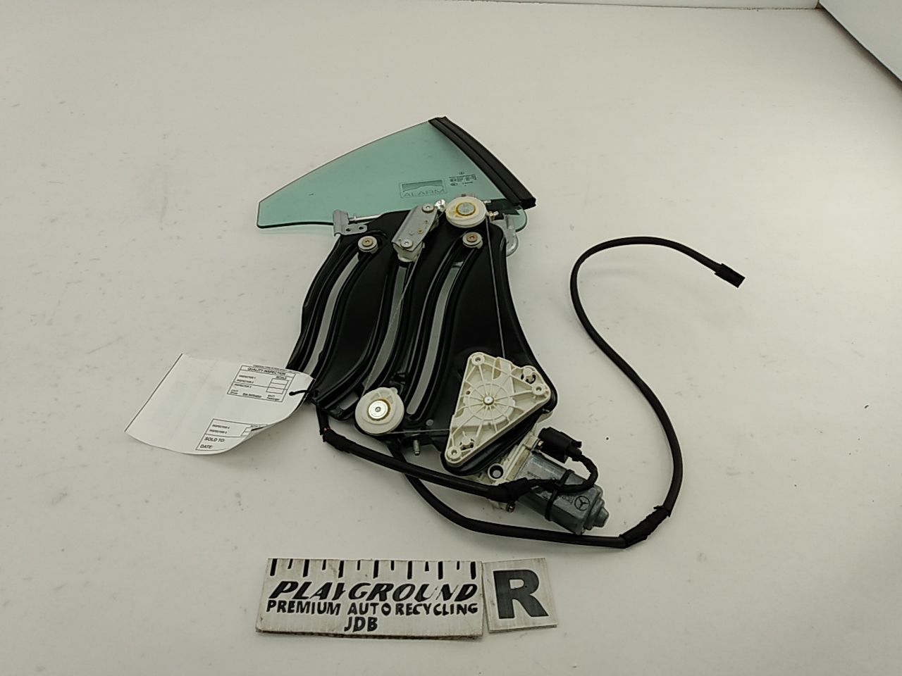 Mercedes SLK350 Rear Right Quarter Window Regulator And Glass