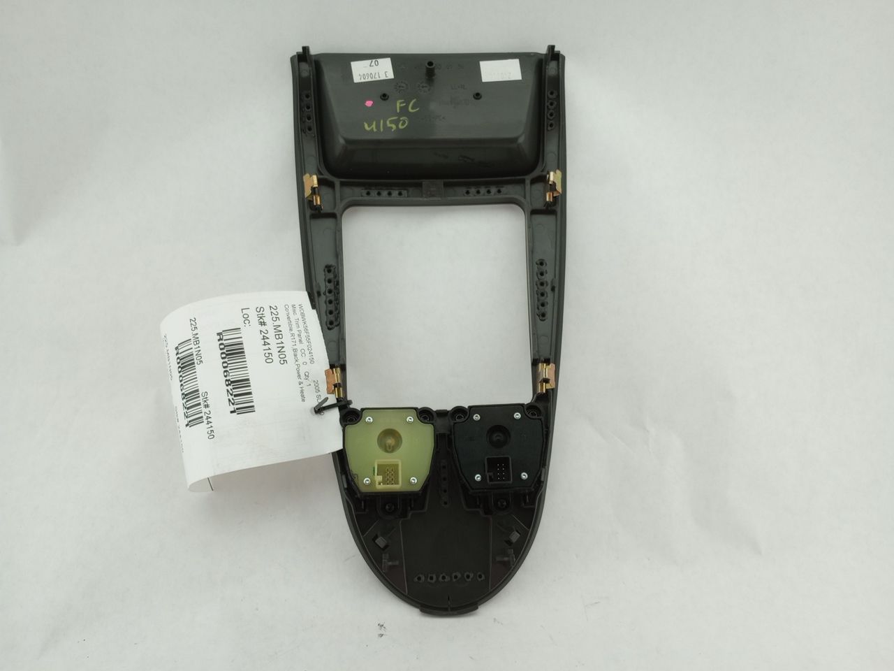 Mercedes SLK350 Shift Selector Center Console Trim Bezel - 0