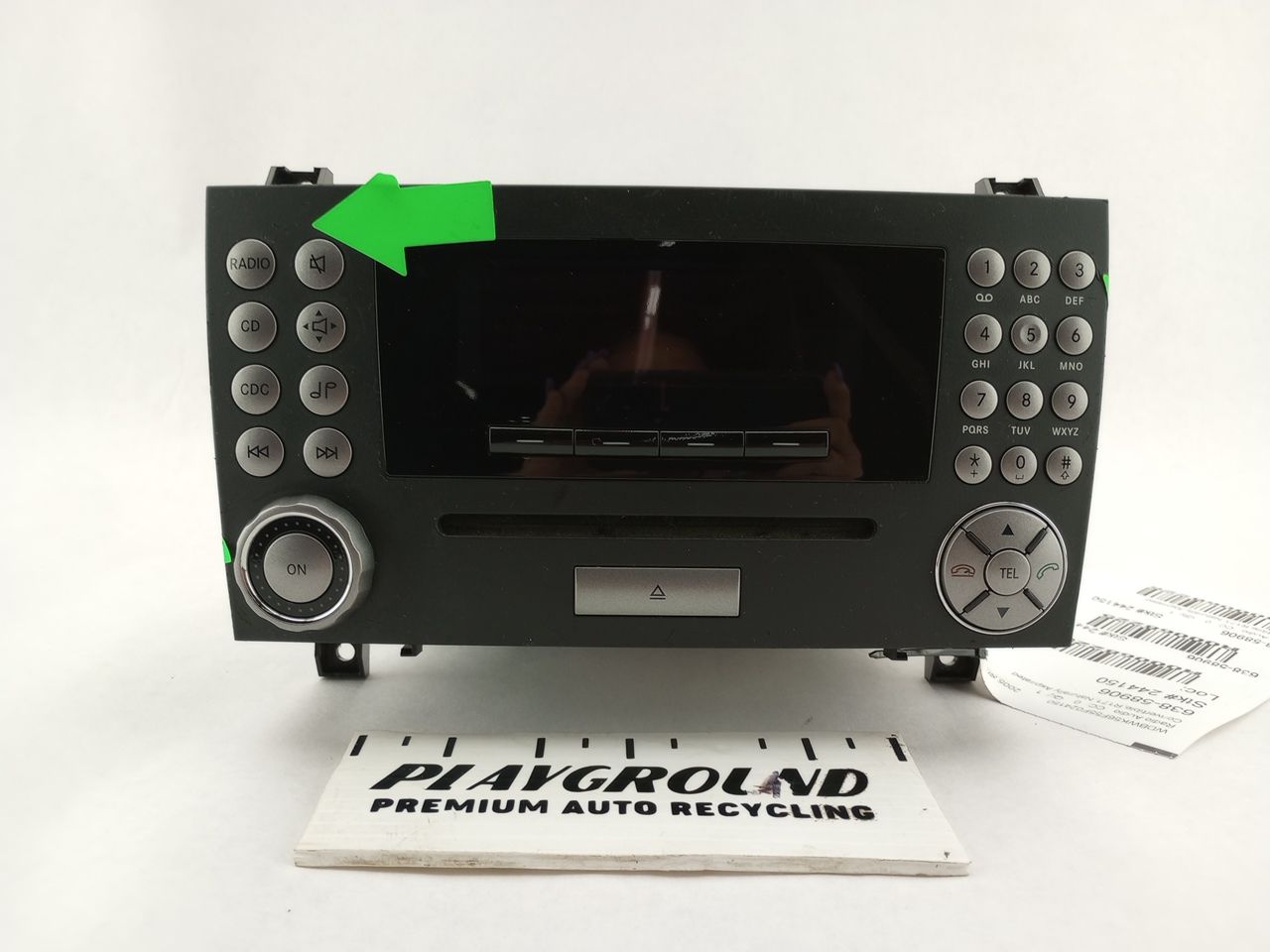 Mercedes SLK350 Radio CD Player