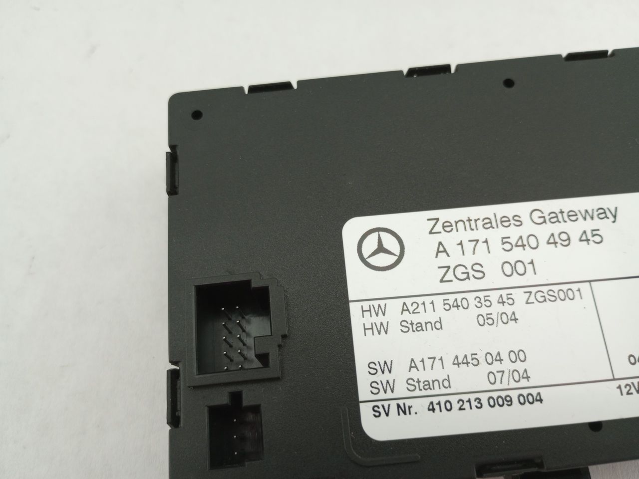 Mercedes SLK350 Central Gateway Module