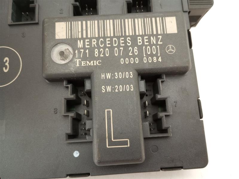 Mercedes SLK350 Front Left Door Control Module