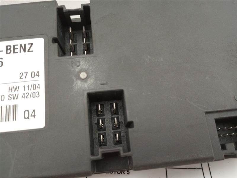 Mercedes SLK350 Seat Module Control Unit