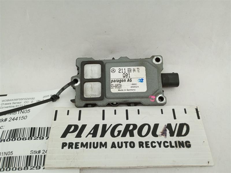 Mercedes SLK350 Air Pollution Sensor