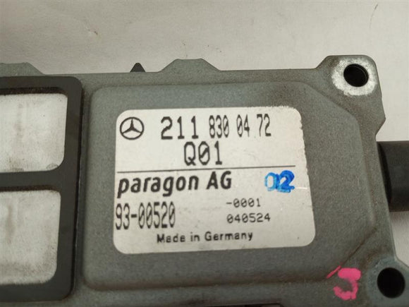 Mercedes SLK350 Air Pollution Sensor