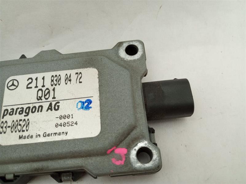 Mercedes SLK350 Air Pollution Sensor