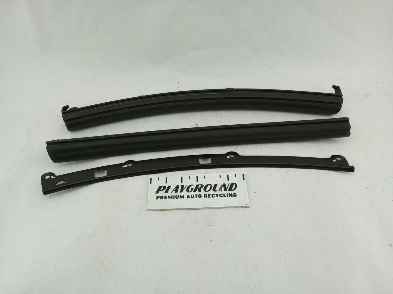 Mercedes SLK350 Left And Right Front Side Seal Retainer Strip Set