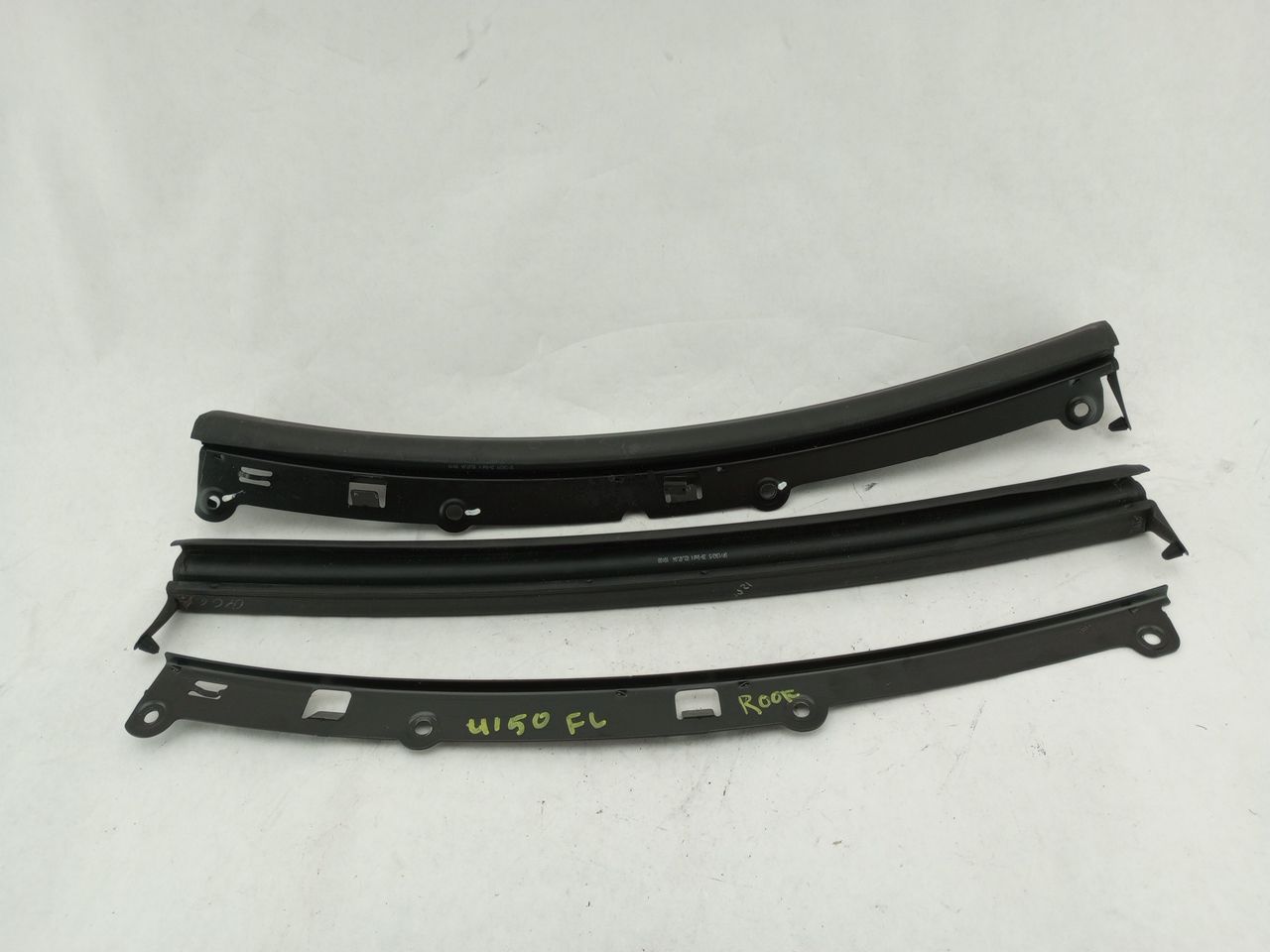 Mercedes SLK350 Left And Right Front Side Seal Retainer Strip Set - 0