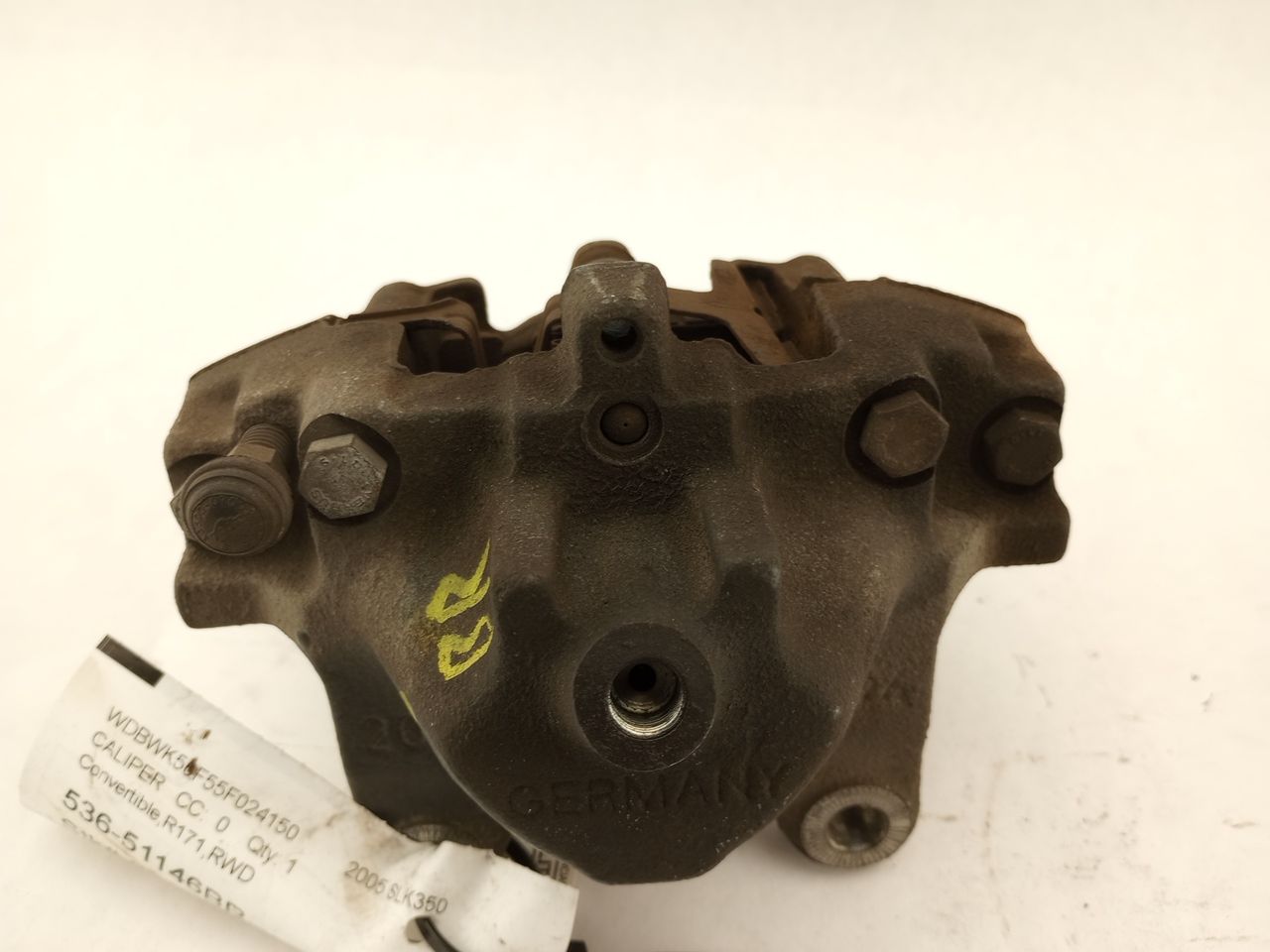 Mercedes SLK350 Rear Right Brake Caliper