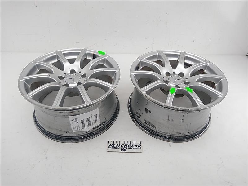 Mercedes SLK350 Pair Of Rear Wheels