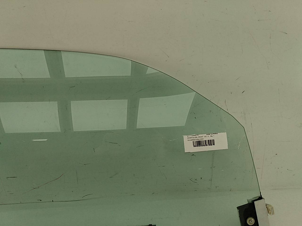 Jaguar XK8 Front Right Door Glass