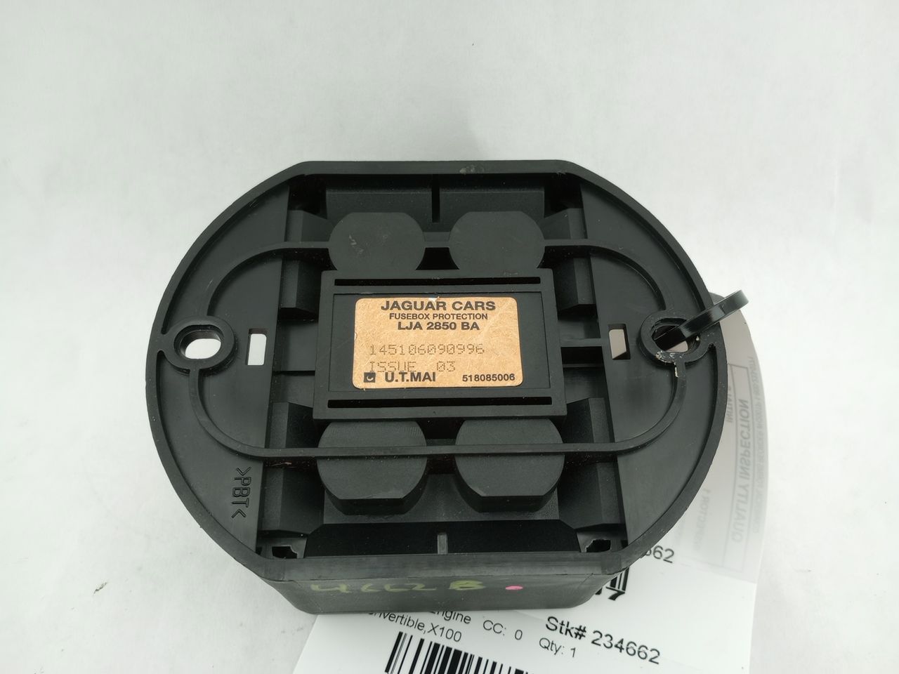 Jaguar XK8 Back Right Battery Fuse Box Module - 0