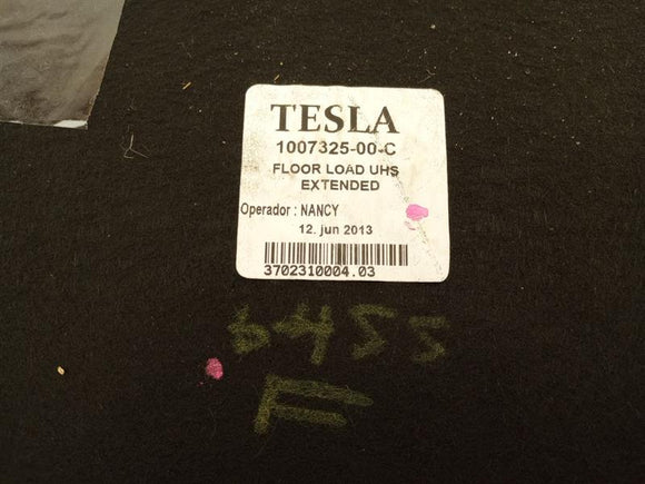 Tesla Model S Frunk Floor Carpet