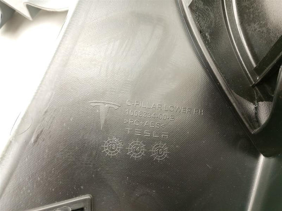 Tesla Model S Rear Right C Pillar
