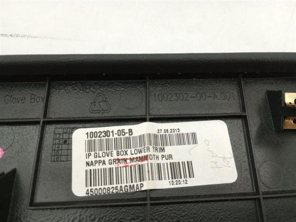 Tesla Model S Glove Box Lower Trim