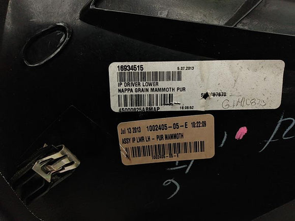 Tesla Model S Steering Column Lower Dash Cover