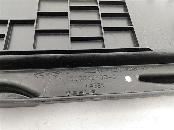 Tesla Model S Pair Of Lower C Pillar Trim