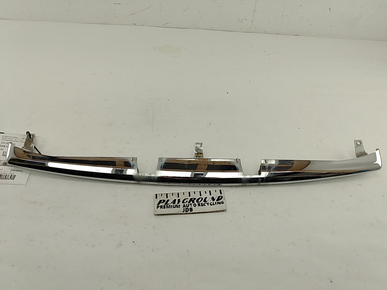 Jaguar XK8 Front Bumper Chrome Splitter Vane