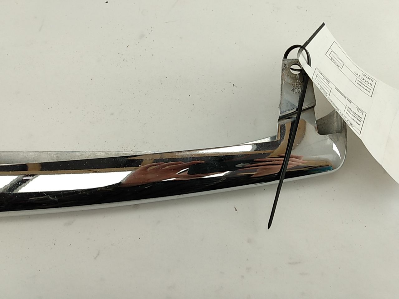 Jaguar XK8 Front Bumper Chrome Splitter Vane