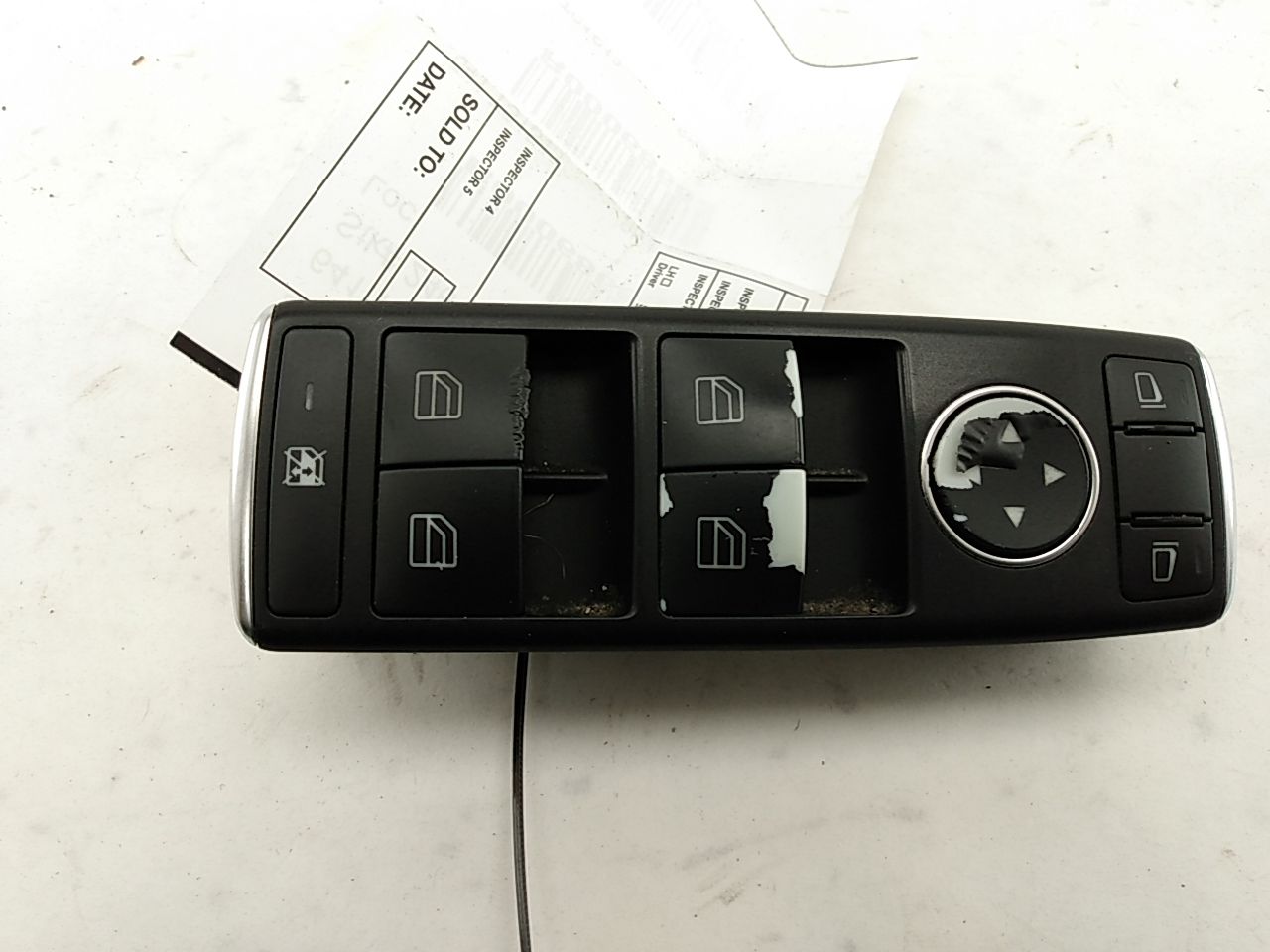 Tesla Model S Left Driver Side Door Switch - 0