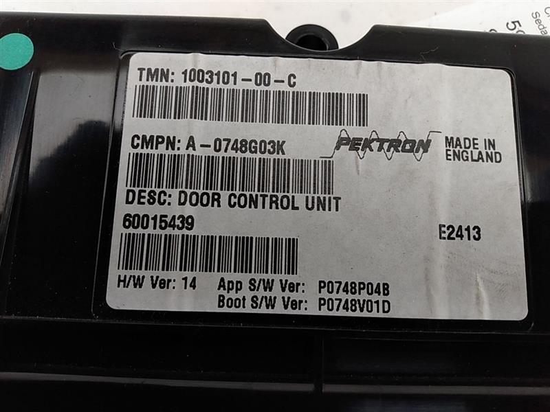 Tesla Model S Front Right Door Control Module | Playground PAR