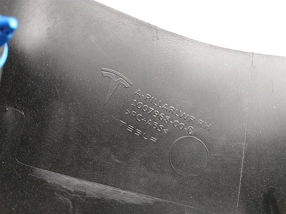 Tesla Model S Lower Right A Pillar Trim