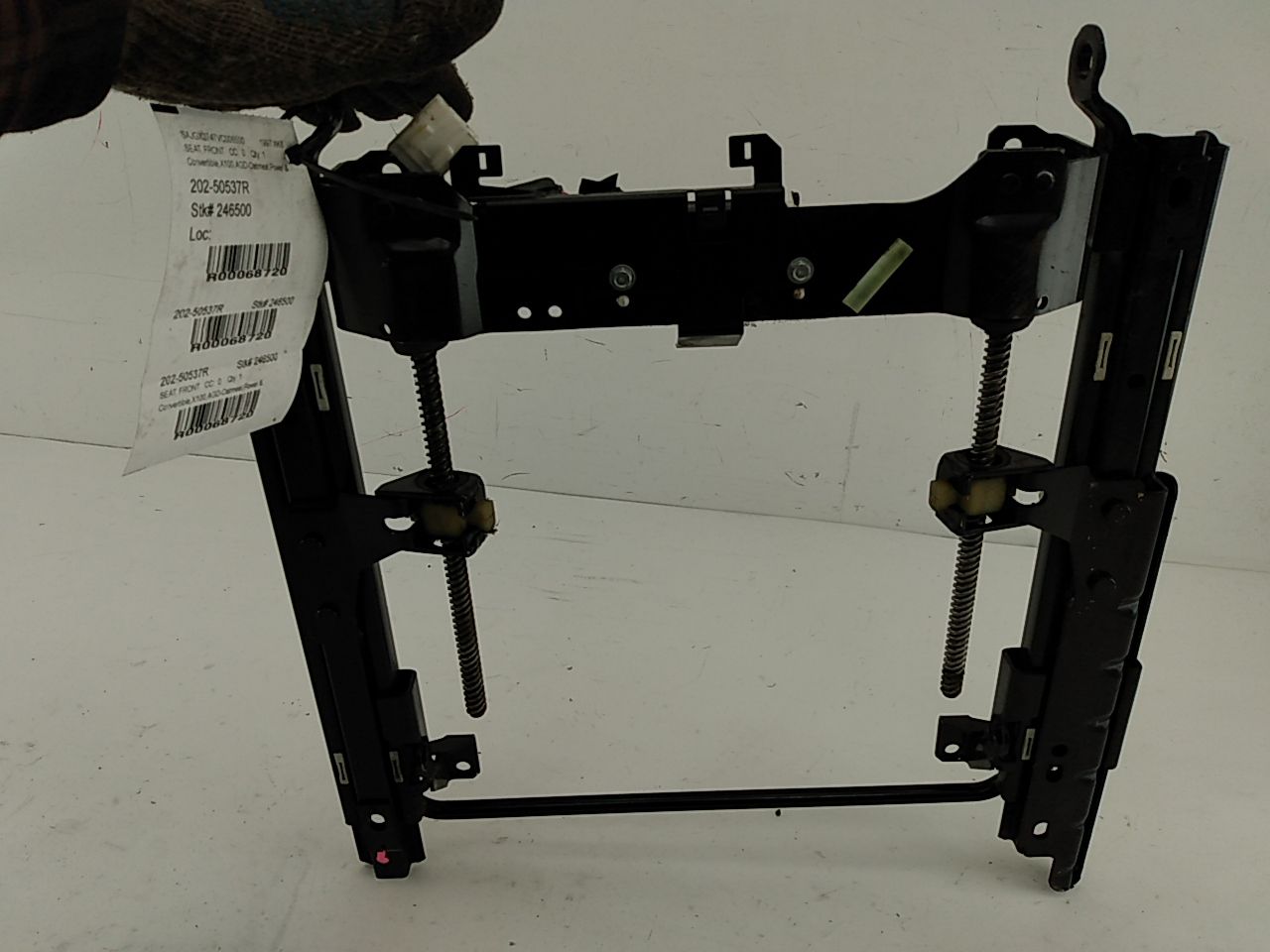 Jaguar XK8 Front Right Seat Track Frame w/ Motors