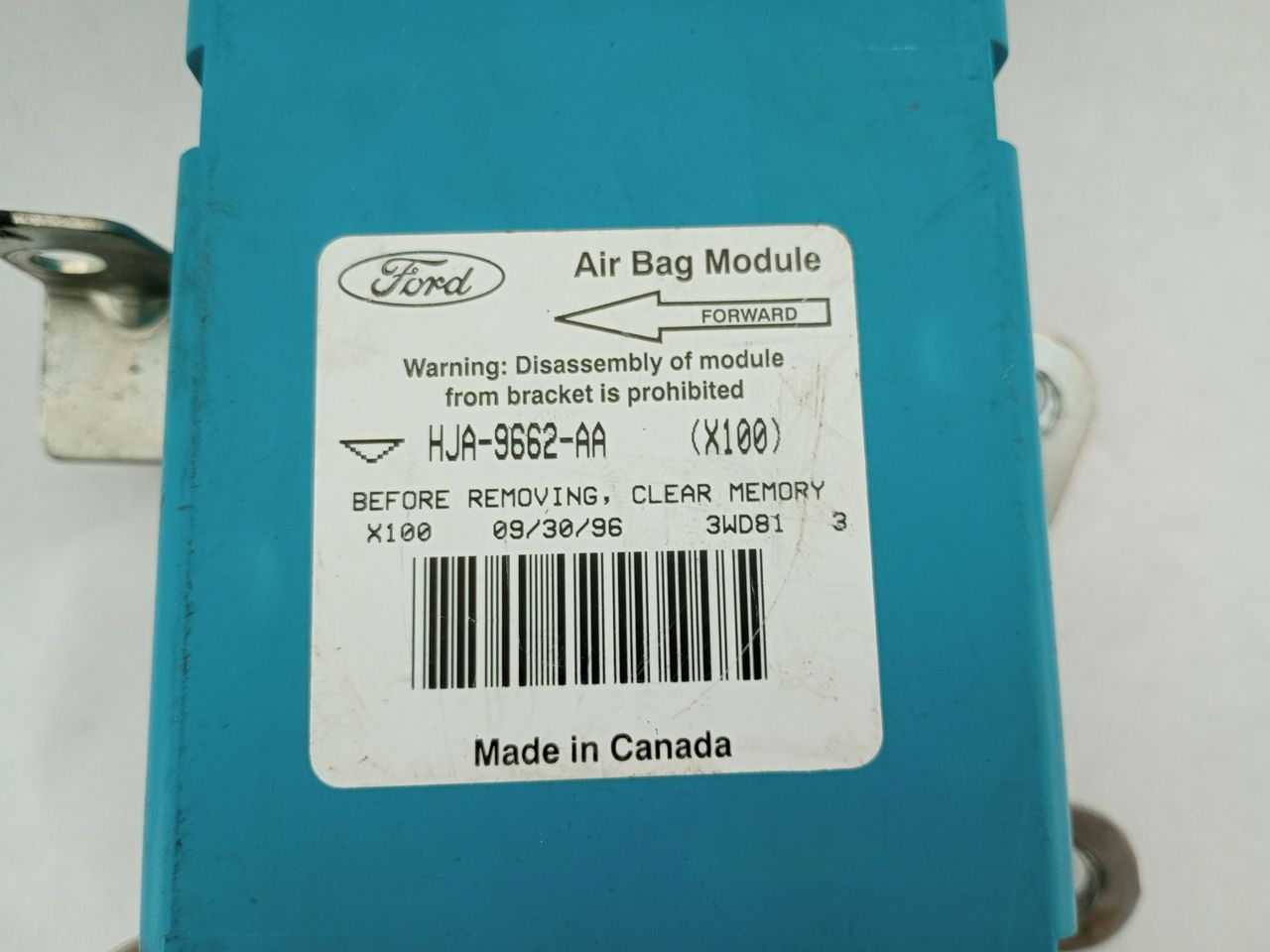 Jaguar XK8 Air Bag Module