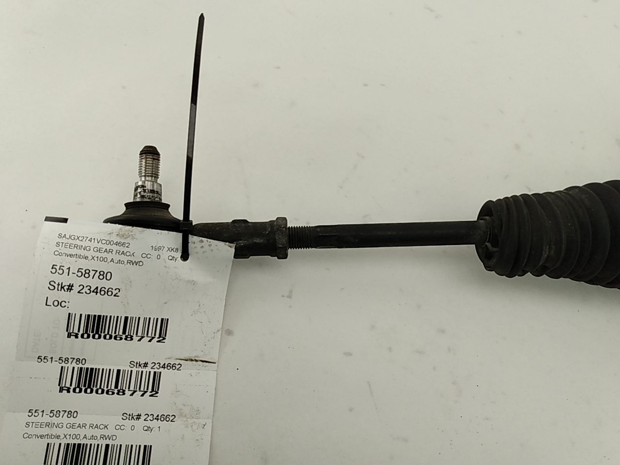 Jaguar XK8 Steering Rack & Pinion