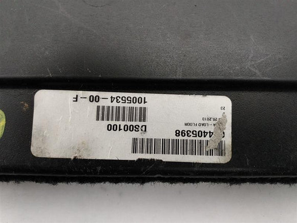 Tesla Model S Rear Trunk Load Floor