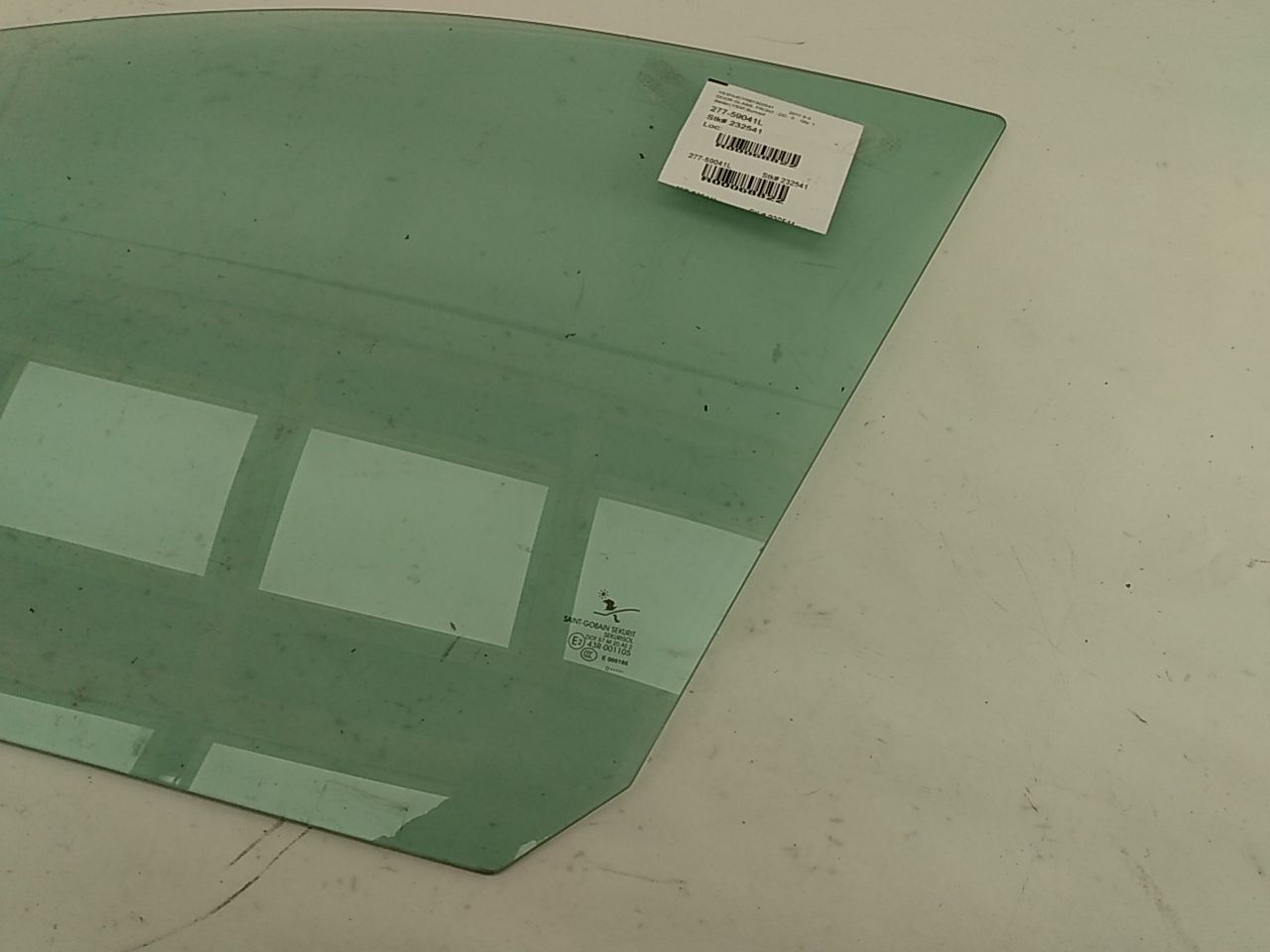 Saab 9-3 Front Left Door Glass