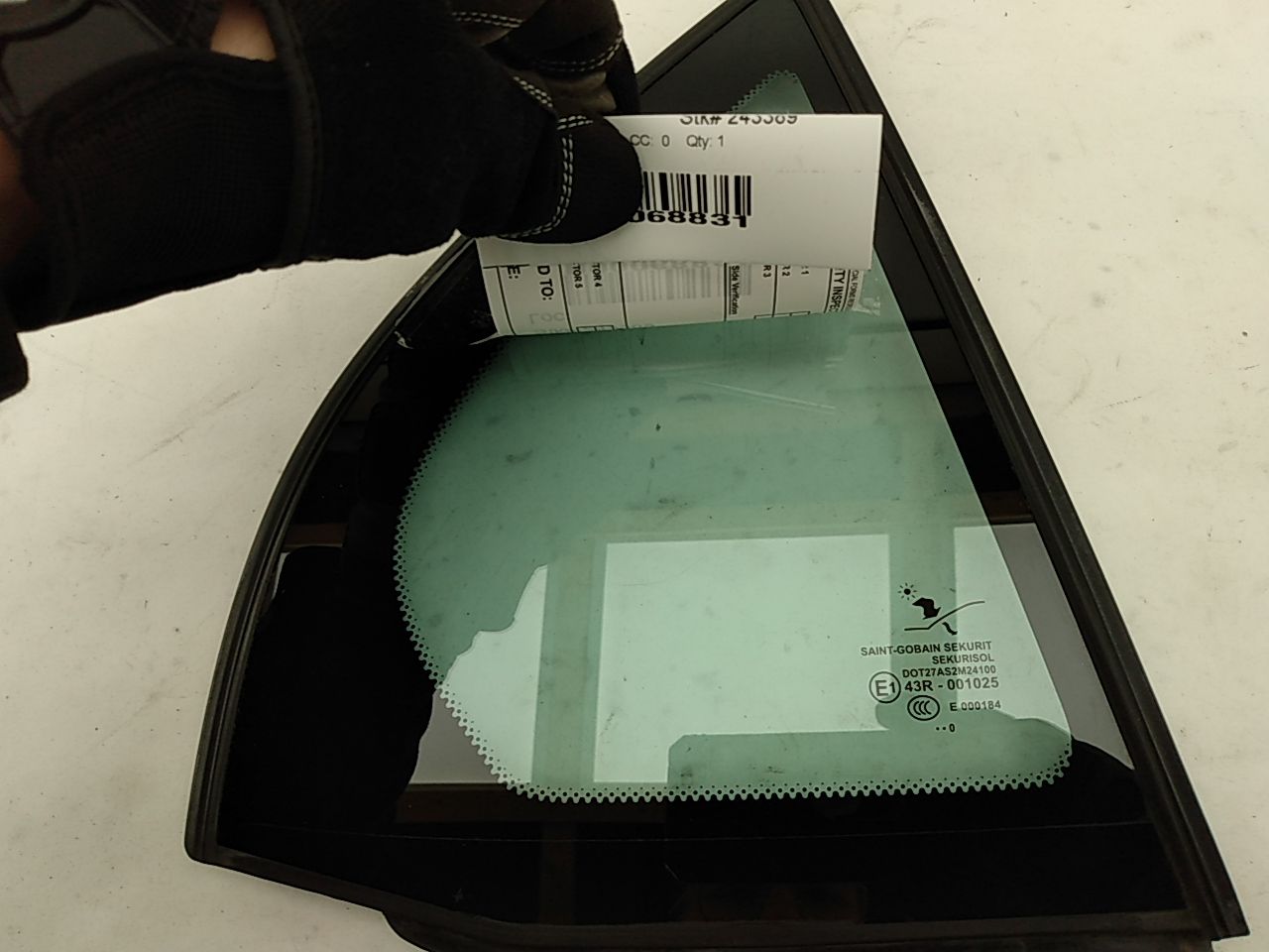 Saab 9-3 Rear Right Quarter Glass