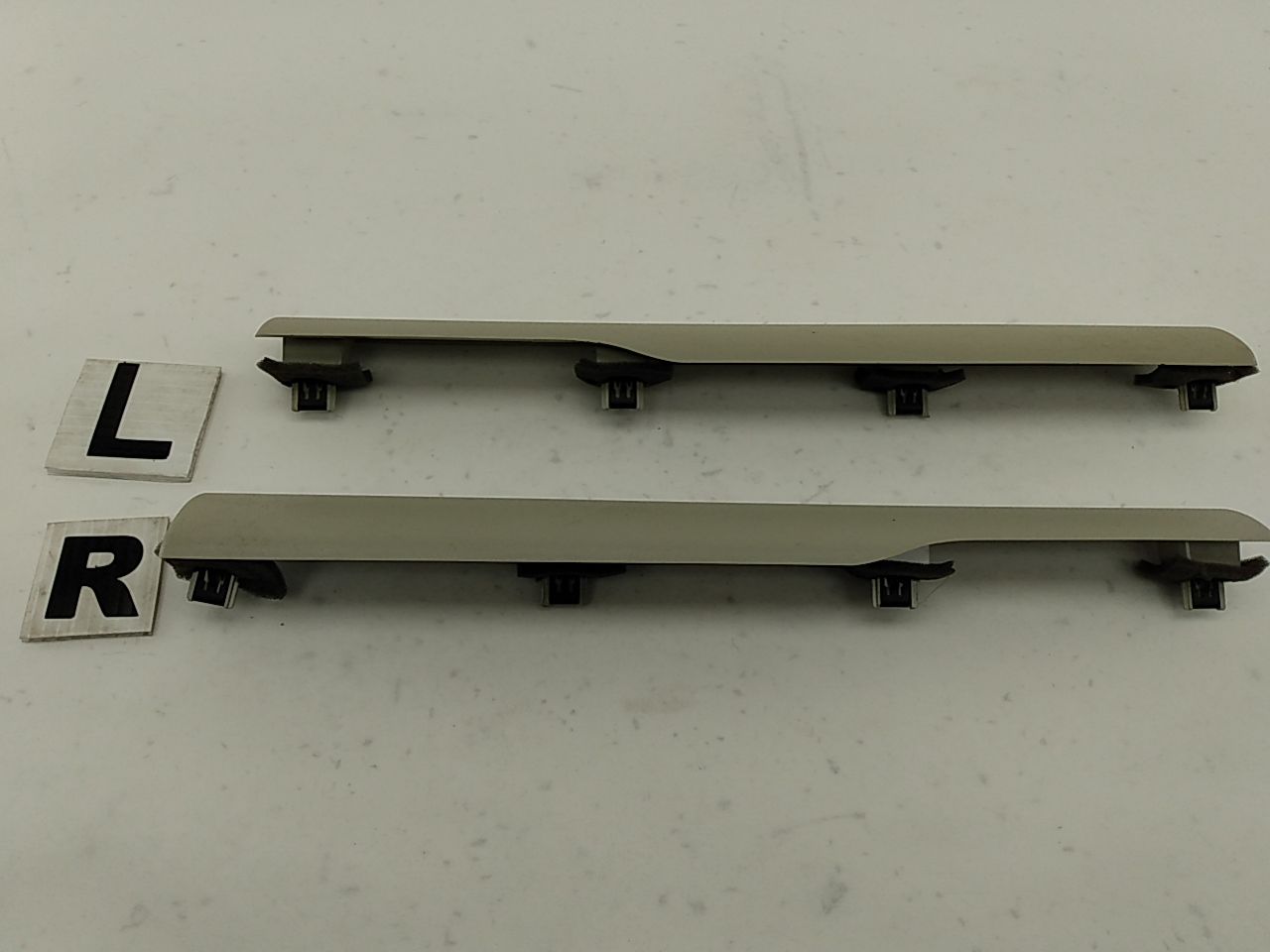 Saab 9-3 Pair Of Front Interior Door Sill Trim Pieces