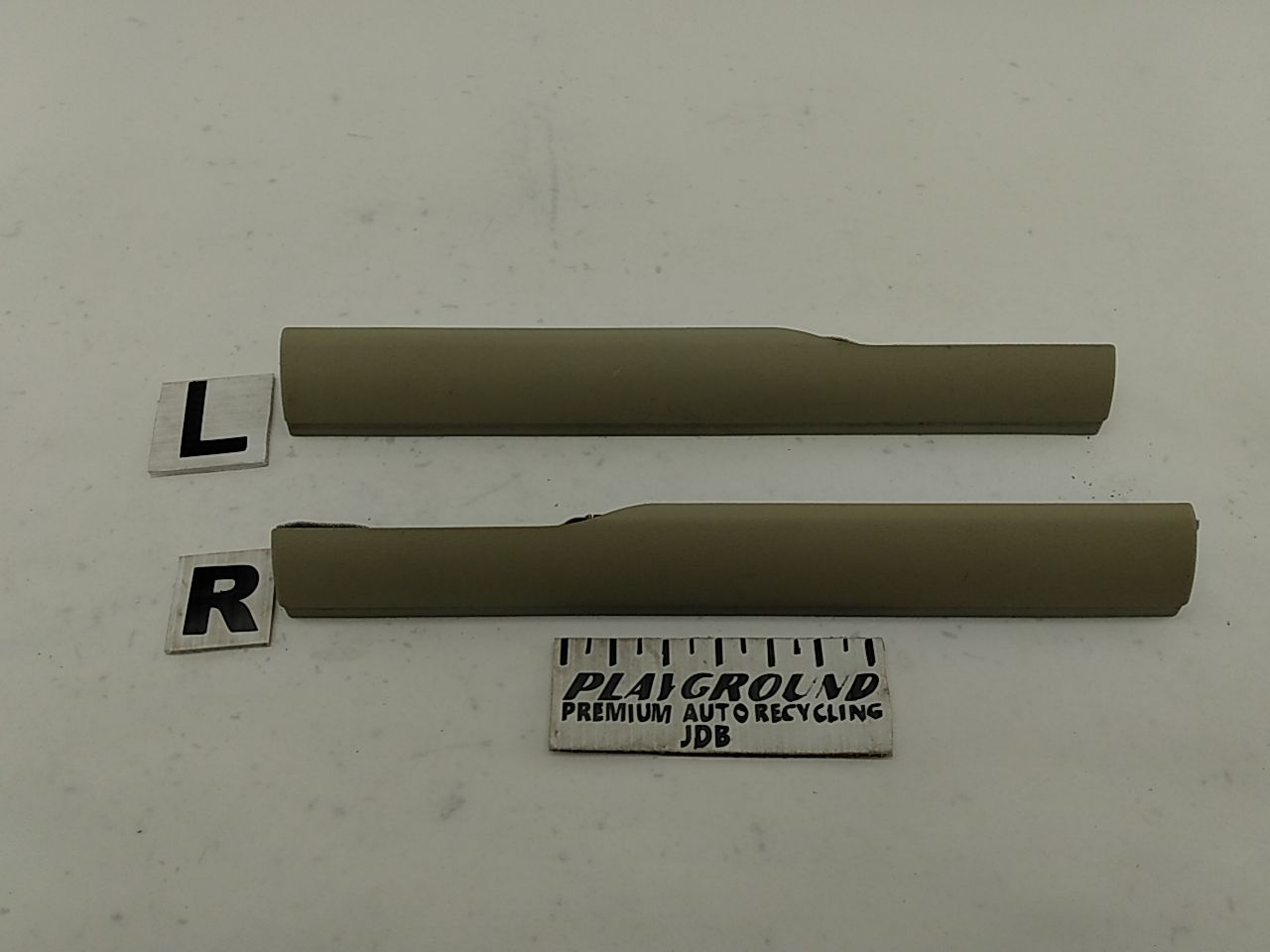 Saab 9-3 Pair Of Front Interior Door Sill Trim Pieces