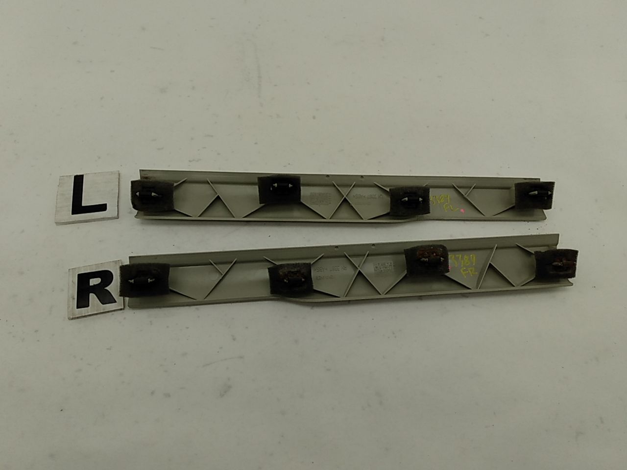 Saab 9-3 Pair Of Front Interior Door Sill Trim Pieces