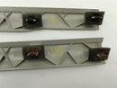 Saab 9-3 Pair Of Front Interior Door Sill Trim Pieces-9