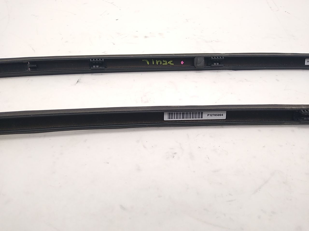 Saab 9-3 Pair Of Upper Roof Trim