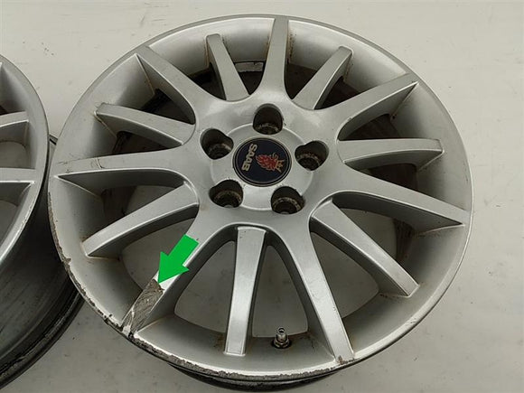 Saab 9-3 Pair Of Wheels