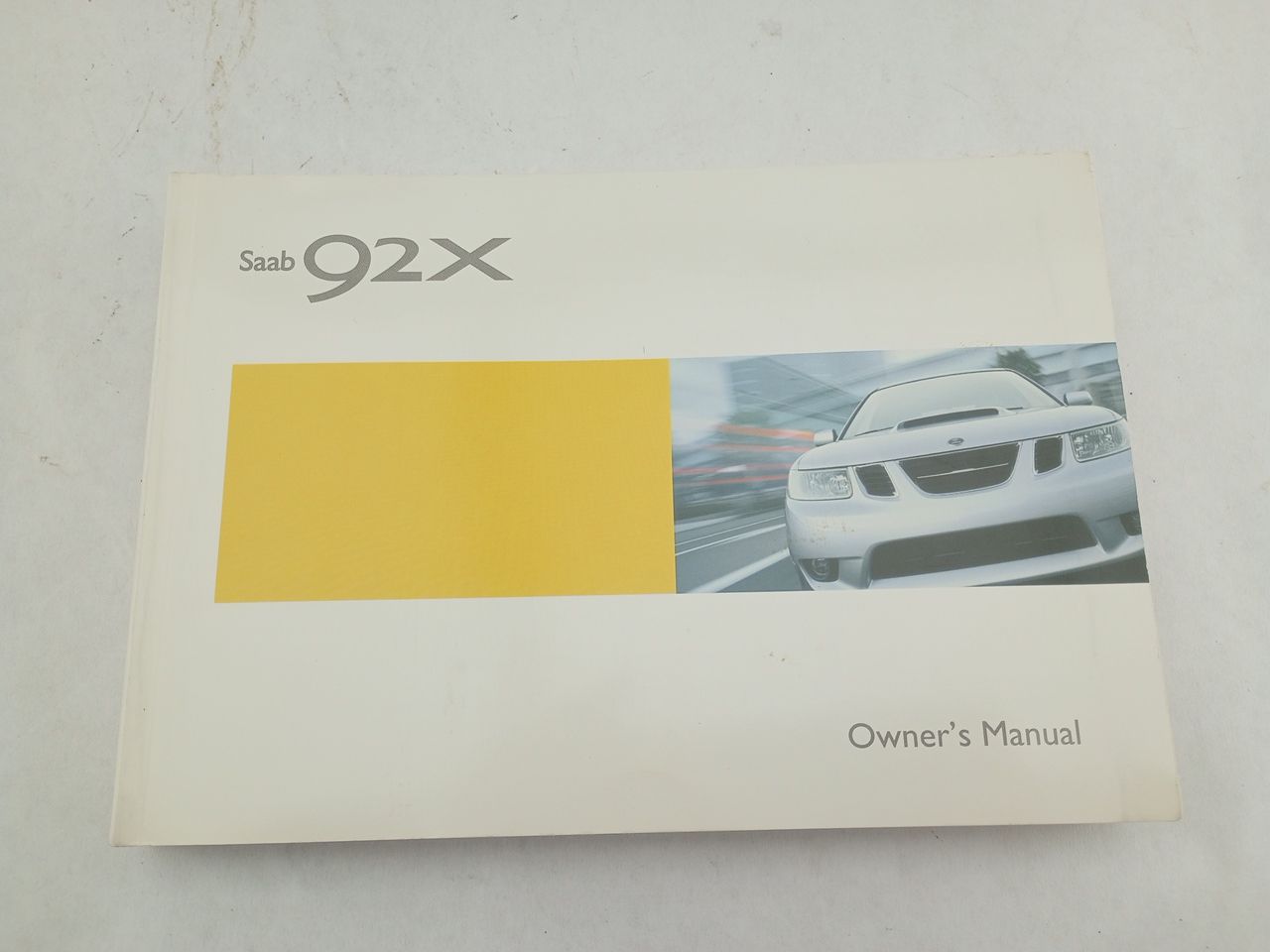 Saab 9-2X Owners Manual