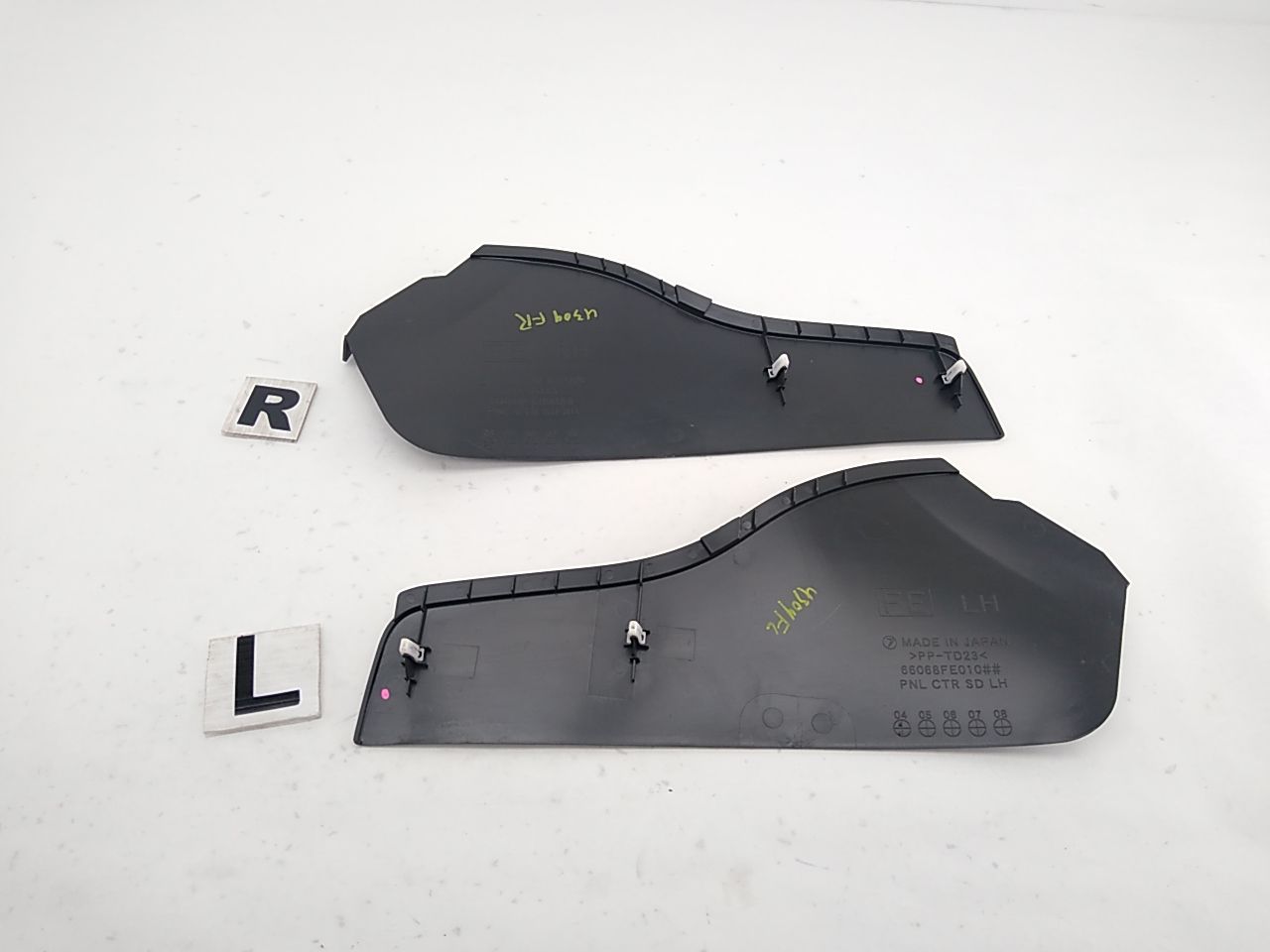 Saab 9-2X Pair Of Front Center Console Side Trim