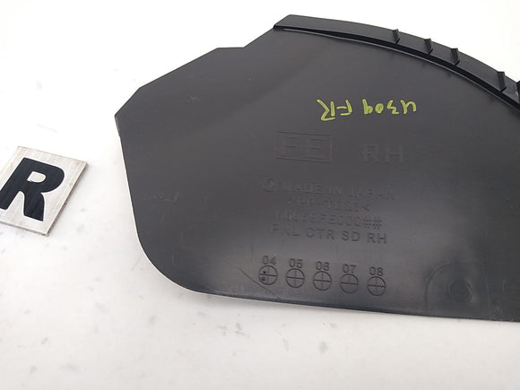 Saab 9-2X Pair Of Front Center Console Side Trim