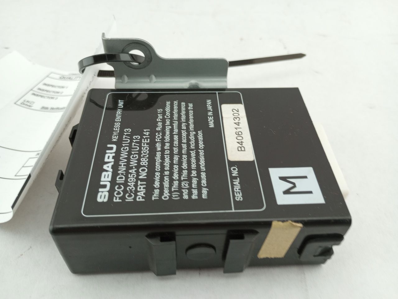 Saab 9-2X Keyless Entry Unit Module