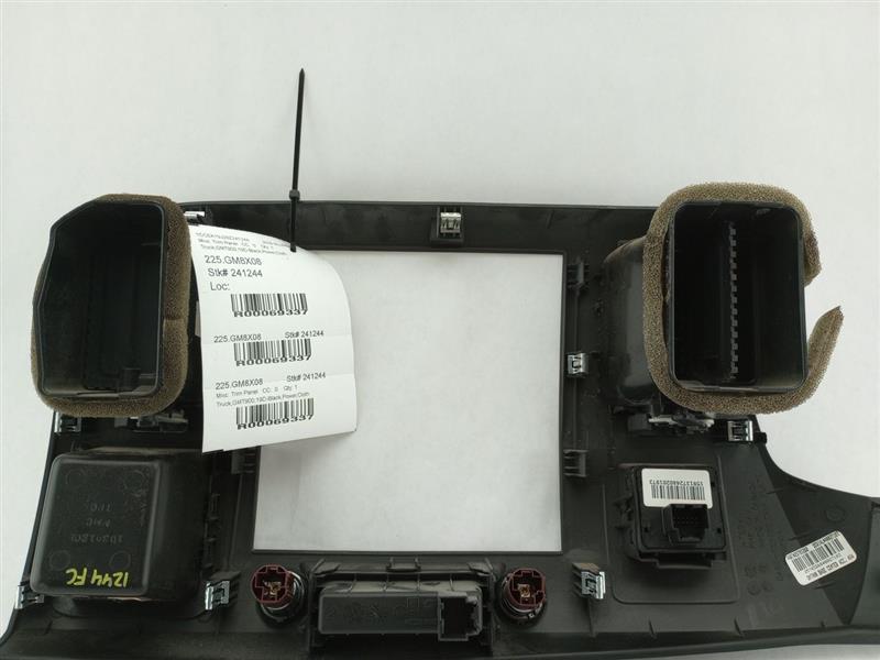 Chevrolet Silverado 1500 Center Dash Bezel Trim