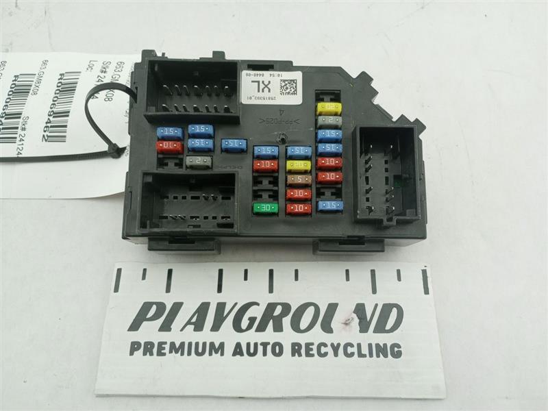 Chevrolet Silverado 1500 Interior Relay Fuse Box