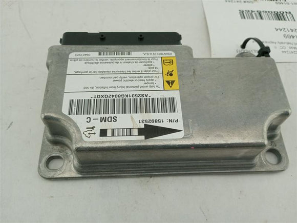 Chevrolet Silverado 1500 SRS Control Module
