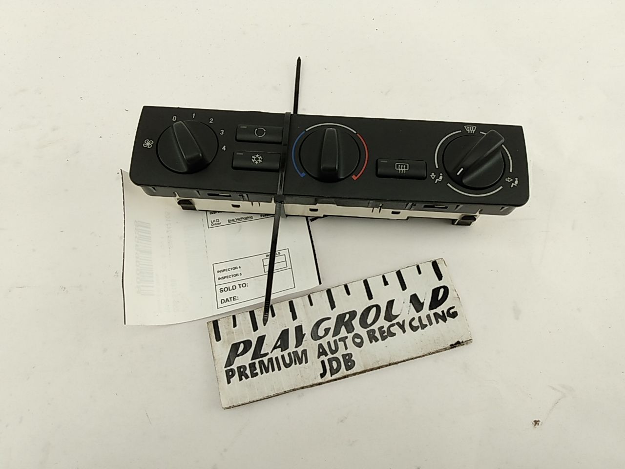 BMW 325i Climate Control Switch