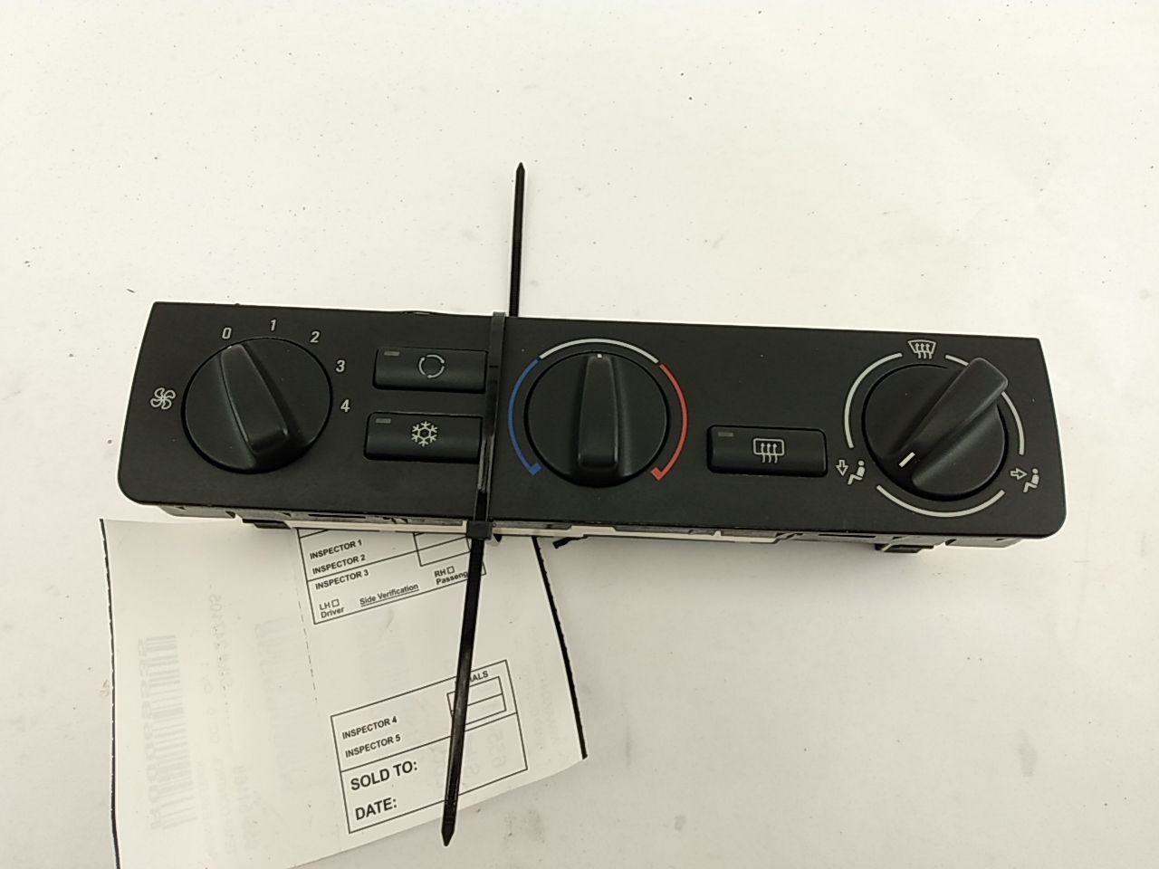 BMW 325i Climate Control Switch - 0