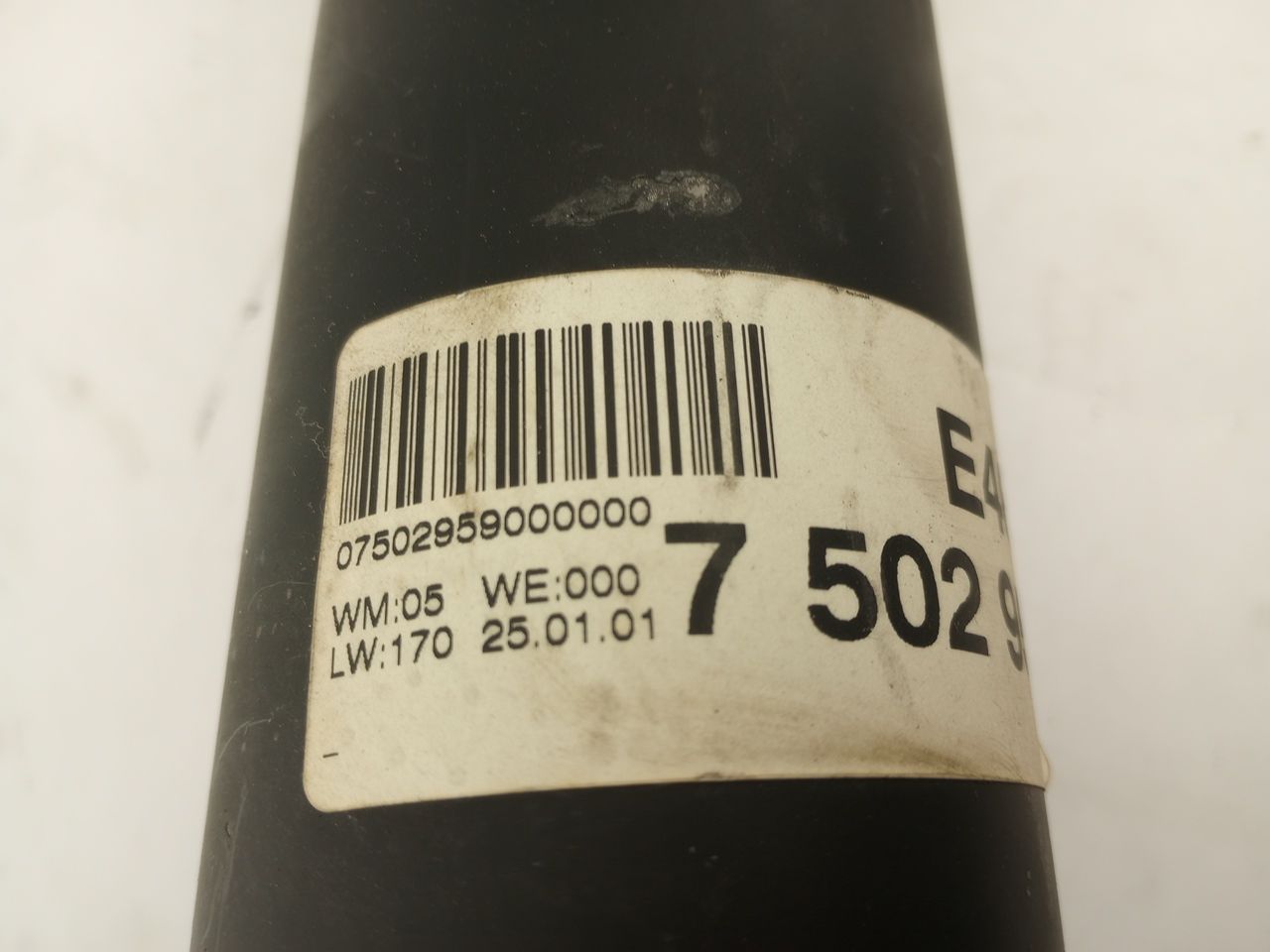 BMW 325i Rear Drive Shaft